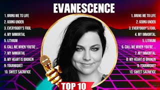 Evanescence The Best Music Of All Time ▶️ Full Album ▶️ Top 10 Hits Collection