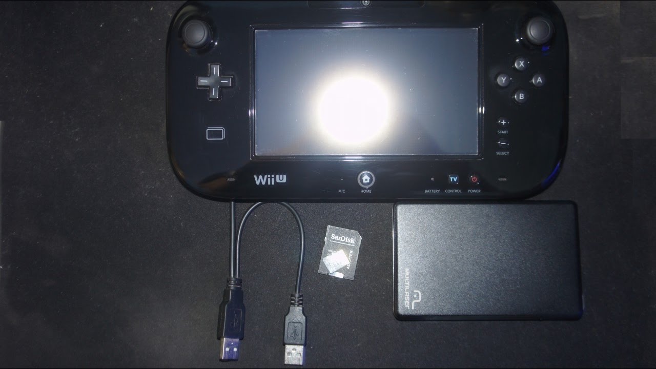 Wii U Desbloqueado Recheado De Jogos