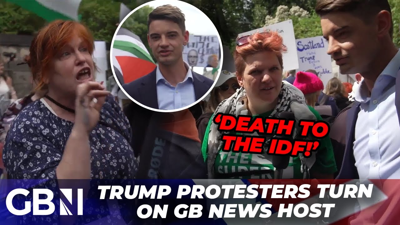 ‘How Am I Racist?!’ | Ben Leo Leaves Trump Protesters SPEECHLESS Amid Violent Chants