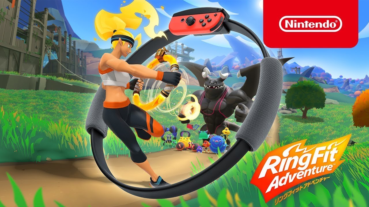 リングフィット アドベンチャー Switch　ダイエット ダイエット】リングフィットアドベンチャー【switch】_1 - YouTube