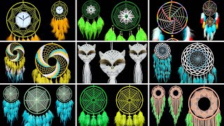 15 Best how to weave Home Decor Wall Hanging Dreamcatcher # Paracord/Macrame DIY
