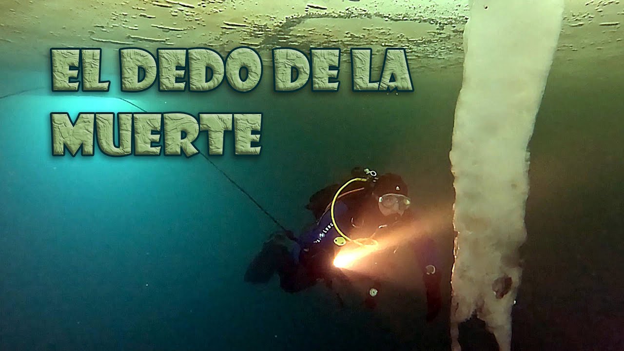 El Dedo de la Muerte en Rusia #dedo #muerte #rusia  #hielo #buceo #buzo #foto #submarine #brinicle #