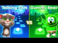 Talking Tom vs Gummy Bear | Tiles Hop EDM Rush