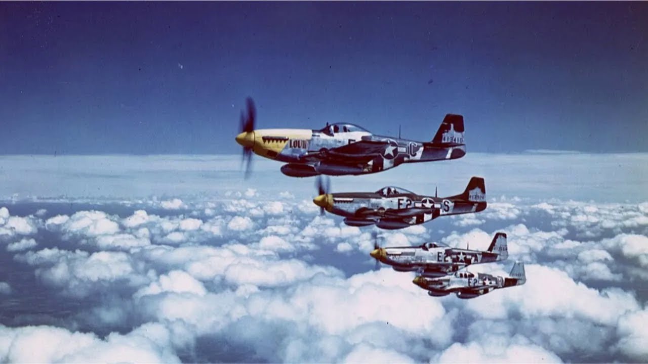 German Pilots Laughed At Unescorted American Bombers, Until P 51 Mustangs Escorted Them To Berlin