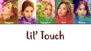 SNSD-Oh!GG - Lil' Touch (Color Coded Lyrics Eng/Rom/Han)