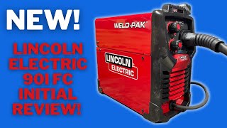 NEW! Lincoln Electric 90i FC Welder Initial Review  DIY Welders Best Friend