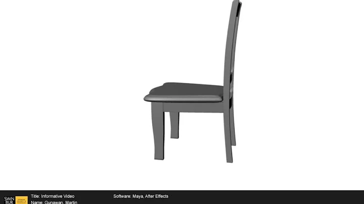Dining Chair by Martin Gunawan