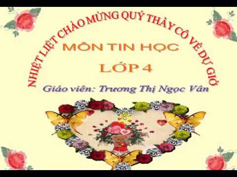 Tuần 26 lớp 4 Chọn lọc dữ liệu