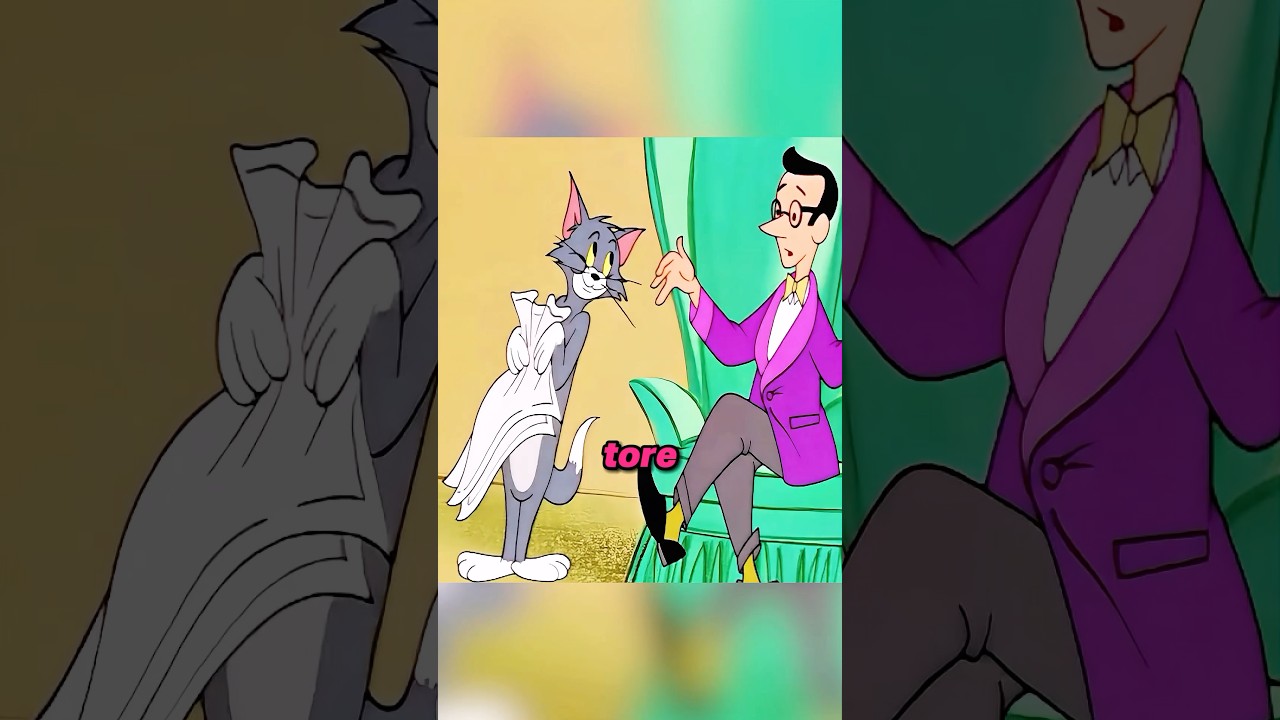 In order to cover up the theft of the rotisserie chicken, Tom actually crafts a large crime scene.