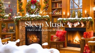 Peaceful Instrumental Christmas Music: Christmas Fireplace Background ? Cozy Christmas Ambience