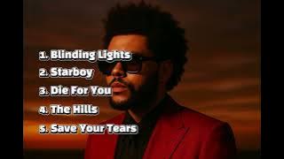 The Weeknd's Top 5 songs on spotify