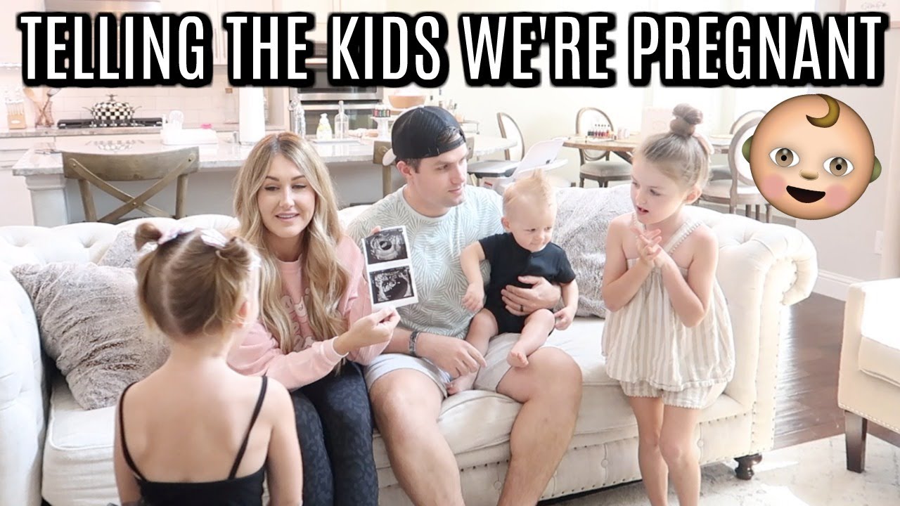 TELLING OUR KIDS WE'RE PREGNANT | BABY #4 | Tara Henderson