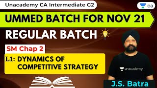 Details L1: Ummed Batch for Nov 21| SM Chap 2:  Dynamics of Competitive Strategy | J.S. Batra Update