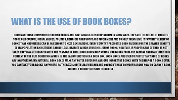 Custom Book Boxes