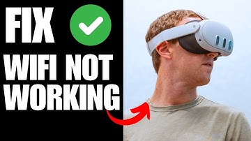 Meta Quest 3 not connecting to wifi - How To Fix