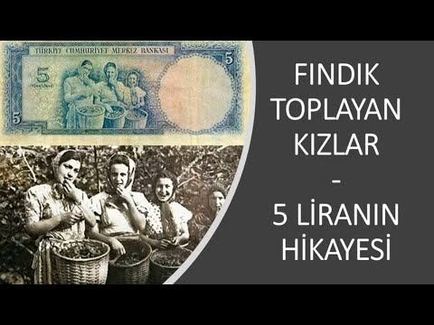 Fındık Toplayan Kızlar | 5. Emisyon 5 Lira