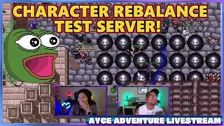 TIBIA TIME - Character Rebalancing Test Server - Day 1! Net Worth