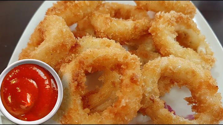 CRISPY FRIED CALAMARI (CALAMARES) RECIPE | HOW TO COOK SQUID | EASY CALAMARI RECIPE