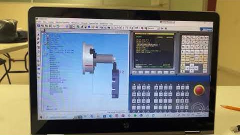 Ejecutar un código G en el simulador swansoft CNC simulator.