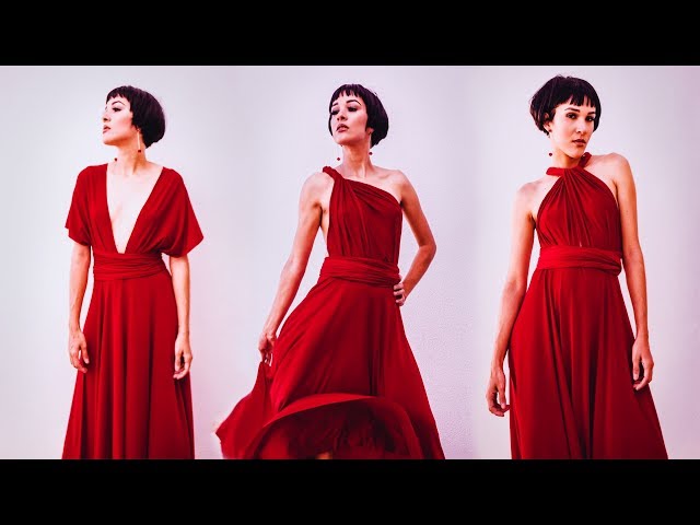TUTORIAL: Infinity Dress-  - Convertible Dress- Vestido multiposición Ep. 249