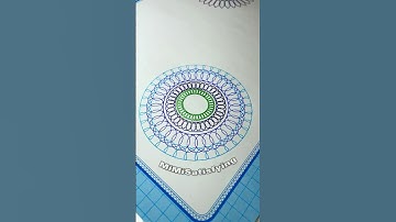 Beautiful Pattern #spirograph #satisfying #drawing #asmr #pattern #art #viral #fyp #shorts
