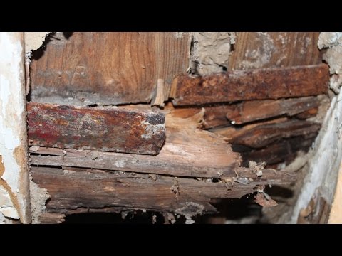 Ремонт аварийного потолка в летней кухне