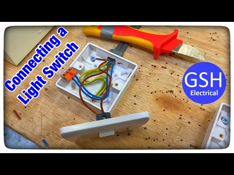 Video: Do-it-yourself installation of a single-gang switch