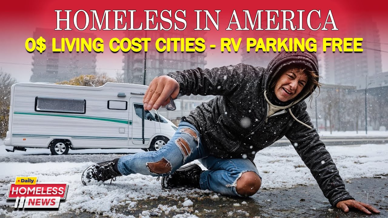 $0 Cost Living: 5 Best Cities to Park Your RV on Public Land - Homeless Documentary 2025