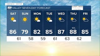 23ABC Weather for Saturday, October 15, 2022