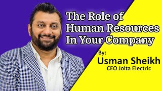 How does HR works by Usman Sheikh | OZI LABS |