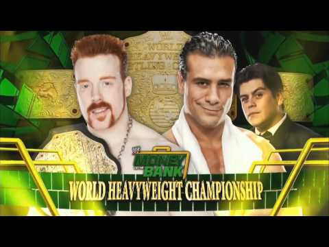 WWE PPV Money In The Bank 2012 - Match Card ᴴᴰ
