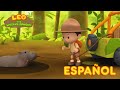 El Hipopótamo Pigmeo (Español) - Leo, El Explorador Episodio | Animación - Familia - Niños