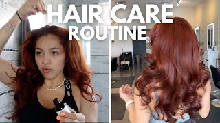 COPPER HAIR CARE + ROUTINE