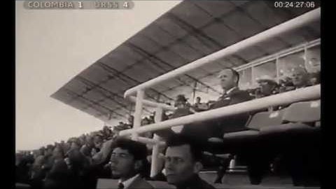 Colombia 4 vs 4 Unión Sovietica CHILE 1962 - Narración Gabriel Muñoz López