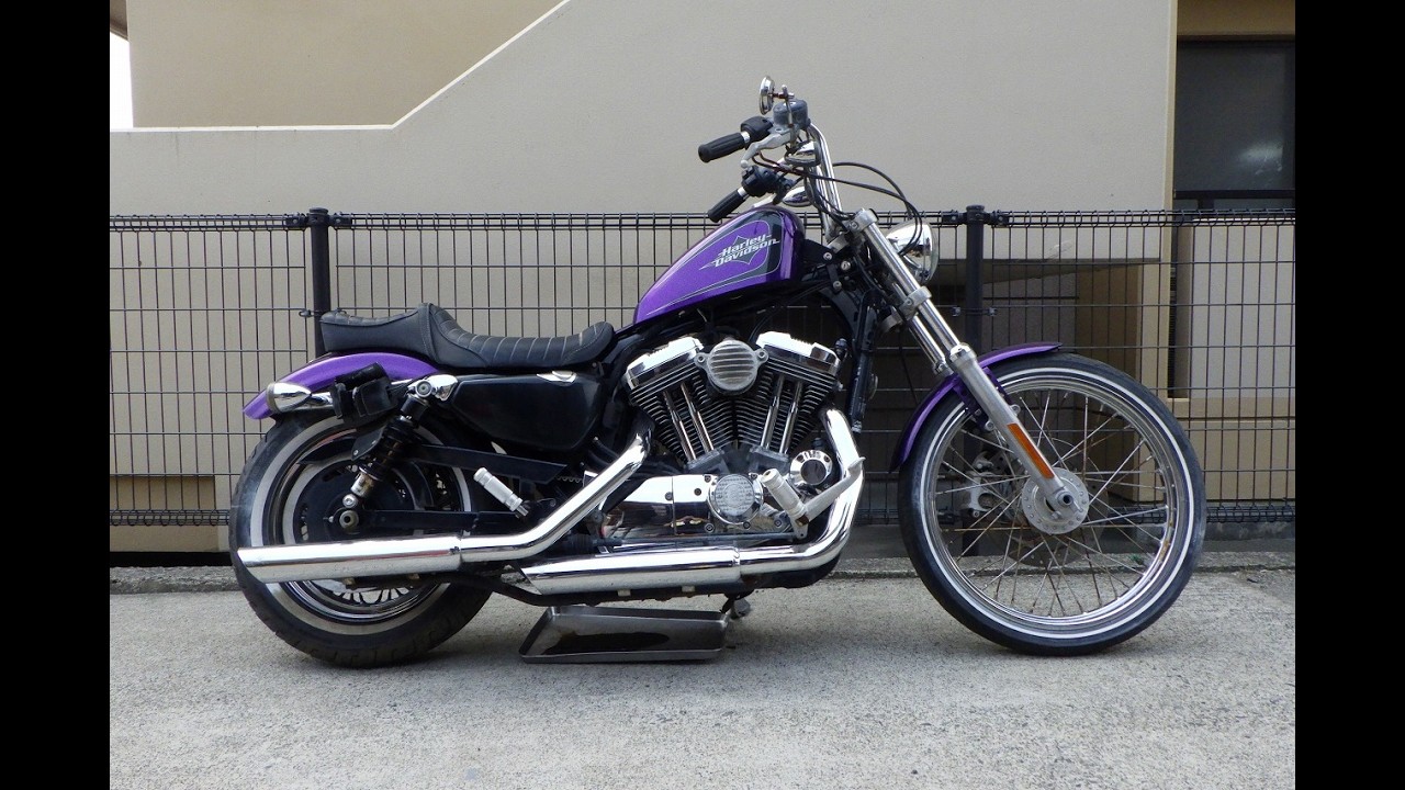 XL1200V 72 チョッパー セブンティーツー バンスマフラー‪@JunkYard069