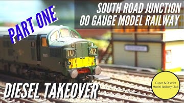 Amazing OO Model Railway Layout - South Road Junction, transition to Diesel trains (Part One)