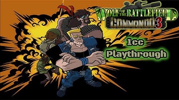 Wolf of the Battlefield: Commando 3 PS3 | 1cc Full Playthrough