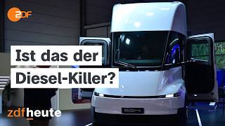 Batterie oder Wasserstoff: Wer macht das Rennen beim Lkw-Antrieb der Zukunft? | WISO