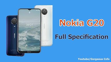 Nokia G20 Mobile Specification | G20, Battery, Camera, RAM, Display etc