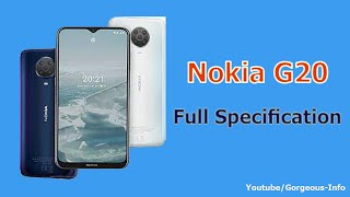 Nokia G20 Mobile Specification | G20, Battery, Camera, RAM, Display etc