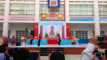 Múa Dòng máu lạc hồng - khối 5 - trường tiểu học nguyễn thị định quận 12 TPHCM - năm 2016