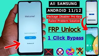 Samsung Android 11/12 FRP Bypass | A03,A02,A12,A10,A30 | Google Account Unlock | NO PC & NO Launcher