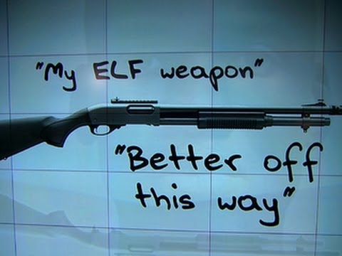 Aaron Alexis scrawled messages on shotgun, authorities say - YouTube