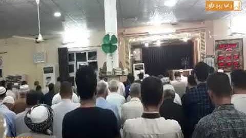 صلاة الفجر في المسجد الإمام الشافعي القارئ هلويست نصر الدين الكردي