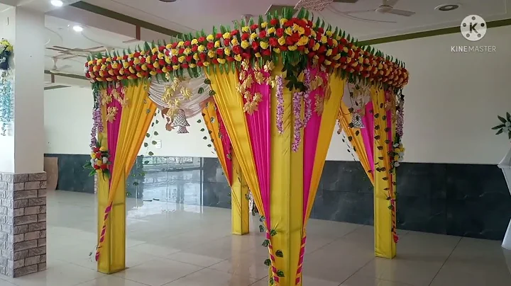 Sonu2  decoration🍁🍁 Tilak Mandap🌼🌼🌼🌼🌼🌿🌿🌿