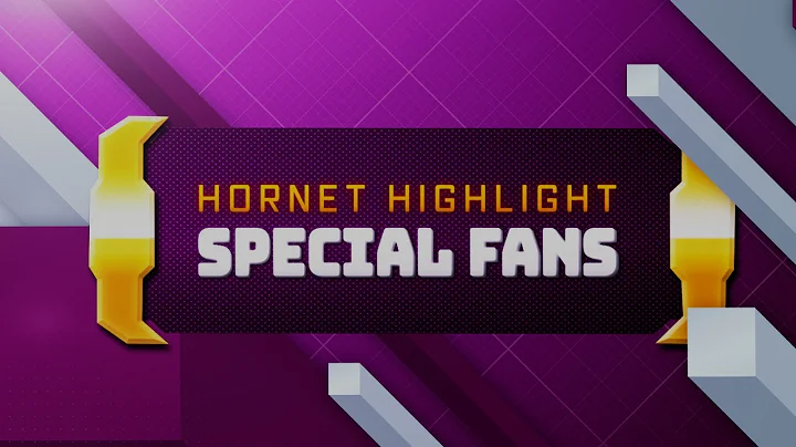 Hornet Highlight - Hornet Fans-First Pitch Ceremony