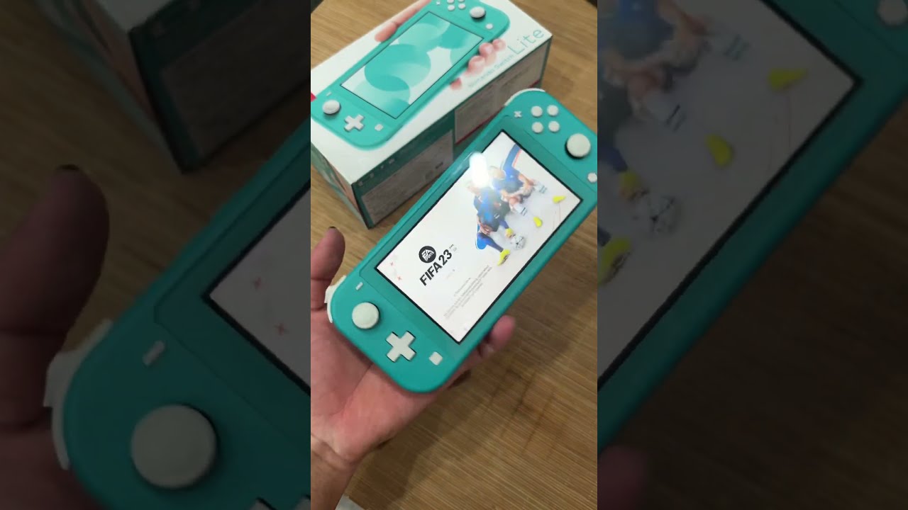 nintendo switch lite fifa 23 - YouTube