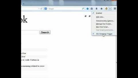 SMARTSign Assistant Firefox hide show ASL
