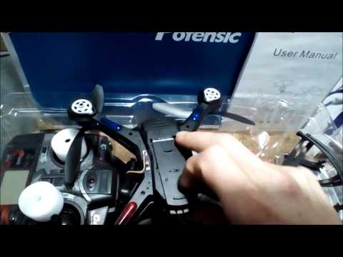 Potensic F181DH UNBOXING SET UP  RC Quadcopter Drone RTF Altitude Hold