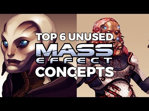 Top 6 Unused Mass Effect Concepts